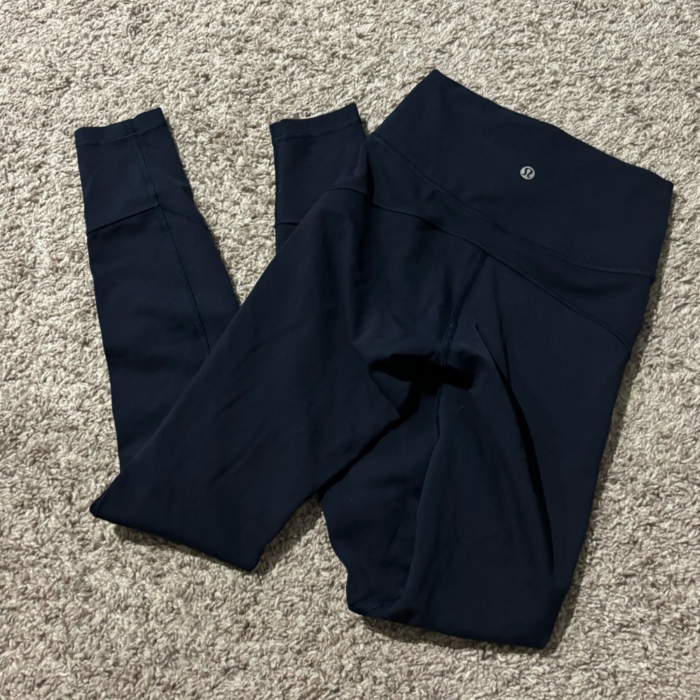 Lululemon leggings size 2 navy color